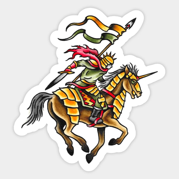 Horseman's Quest Sticker by Jake B